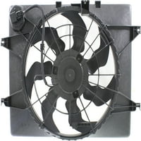 Замената за ладење на вентилаторот за ладење на вентилаторот компатибилен со 2011- Hyundai Sonata 2011- Kia Optima Radiator