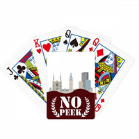 Канада Обележје И Градот Ѕиркаат Покер Играње Карти Приватна Игра